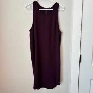 Artizia Wilfred Purple Sleeveless Dress Size Large